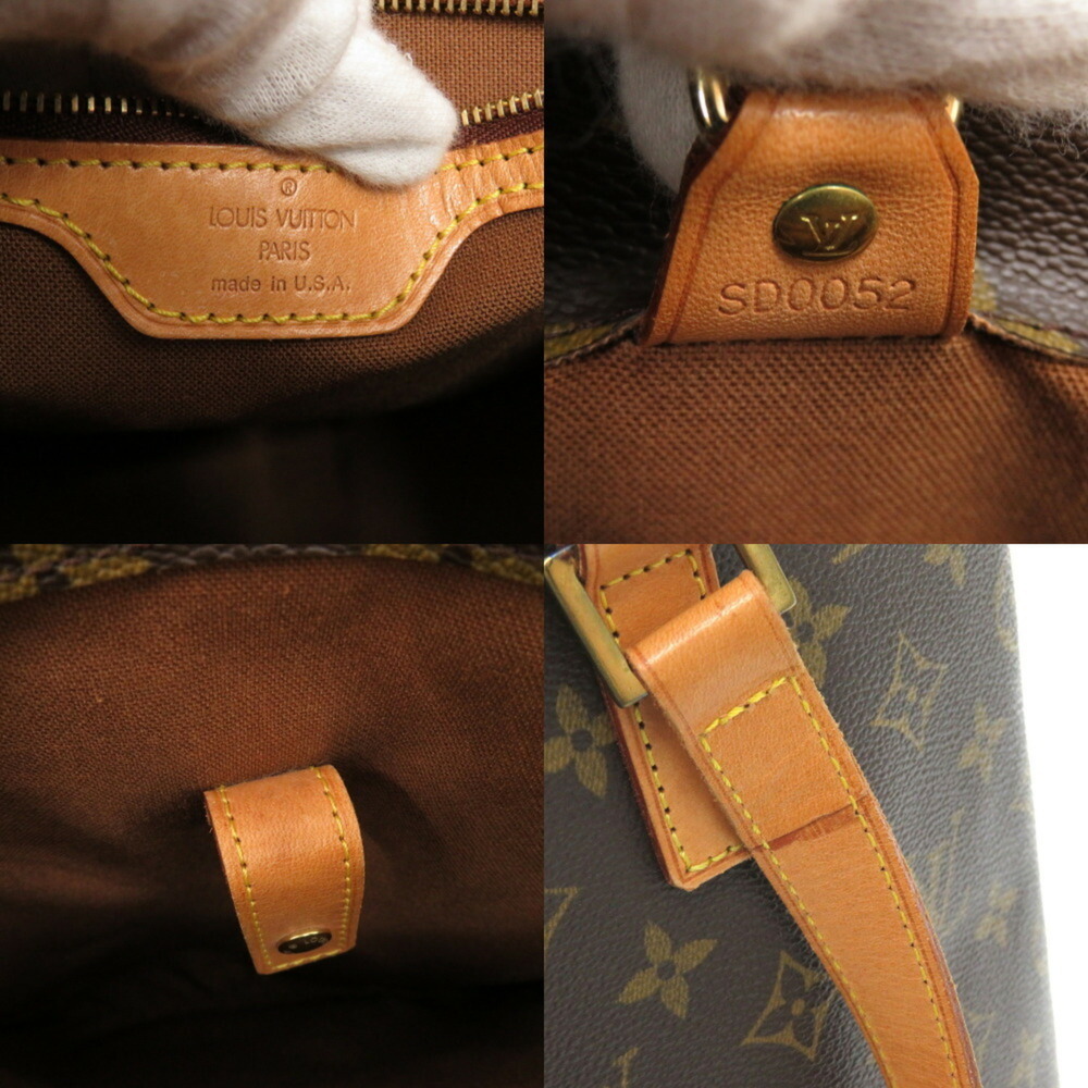 LOUIS VUITTON Authentic Brown Monogram Tote Bag - Picture 10 of 11